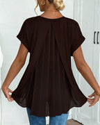 Elira | T-shirt Fluide à Col V