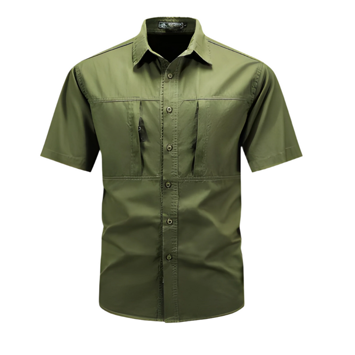 Vincent – Tactisch Heren Shirt met Korte Mouwen voor Outdoor en Avontuur