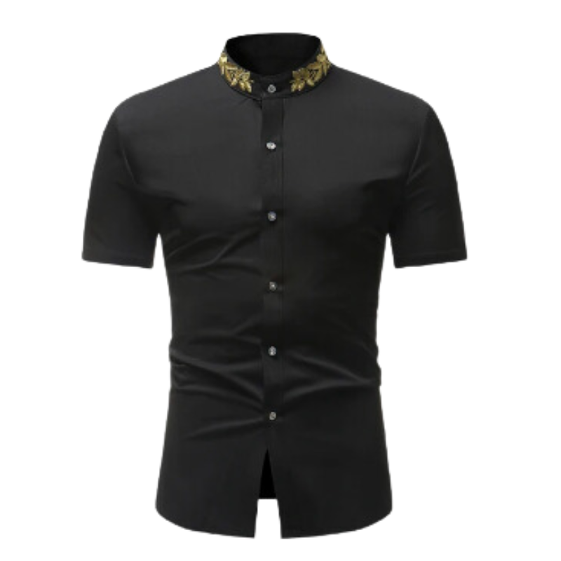 Dorian Blouse voor Heren – Tijdloze Griekse Elegantie in Moderne Vorm