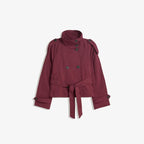 Alba – Trench léger avec ceinture et boutons