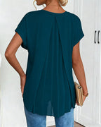 Elira | T-shirt Fluide à Col V