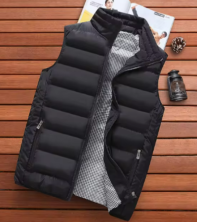 Aelric Bodywarmer – Lichtgewicht Gewatteerde Herenbodywarmer voor Outdoor Comfort