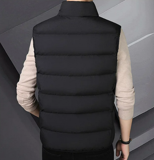 Fendral Bodywarmer – Gewatteerde Herenbodywarmer met Comfortabele Pasvorm en Diepe Ritszakken