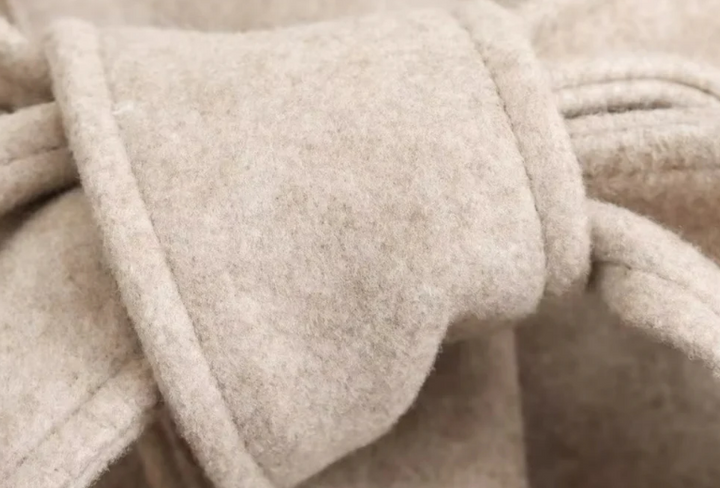 Calytrix Lange Mantel – Elegante Damesmantel met Ceintuur en Capuchon