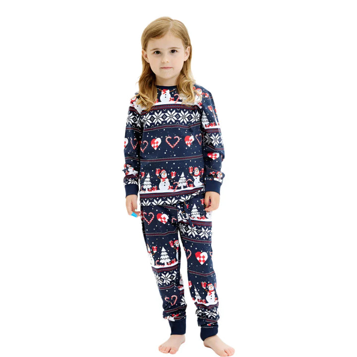 Berenice Pyjama-Set – Zachte Kinderpyjama met Feestelijke Print