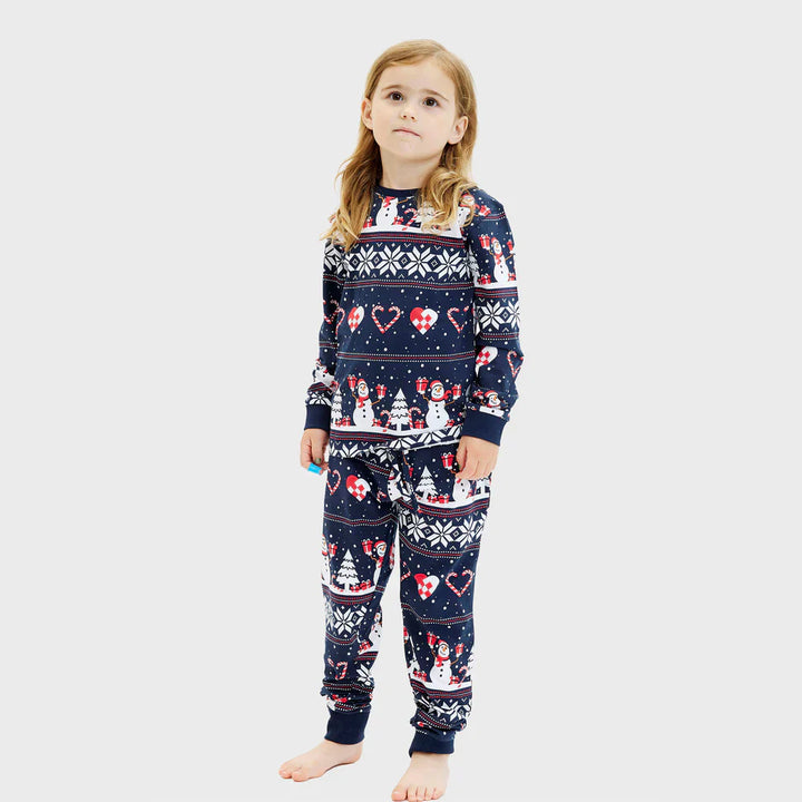 Berenice Pyjama-Set – Zachte Kinderpyjama met Feestelijke Print