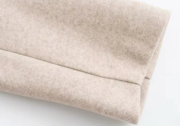 Calytrix Lange Mantel – Elegante Damesmantel met Ceintuur en Capuchon