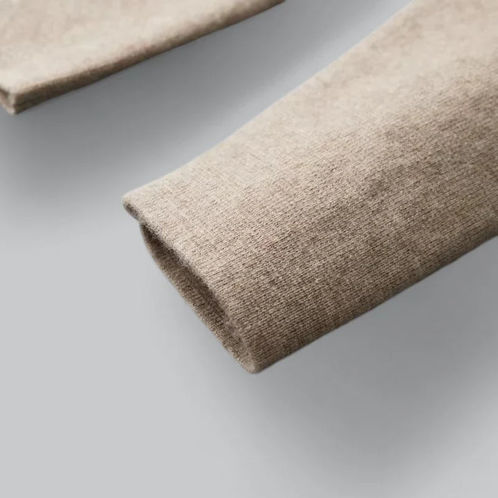 Guthrie Jasje – Luxe Cashmere Herenjasje met Merino Wol Kraag