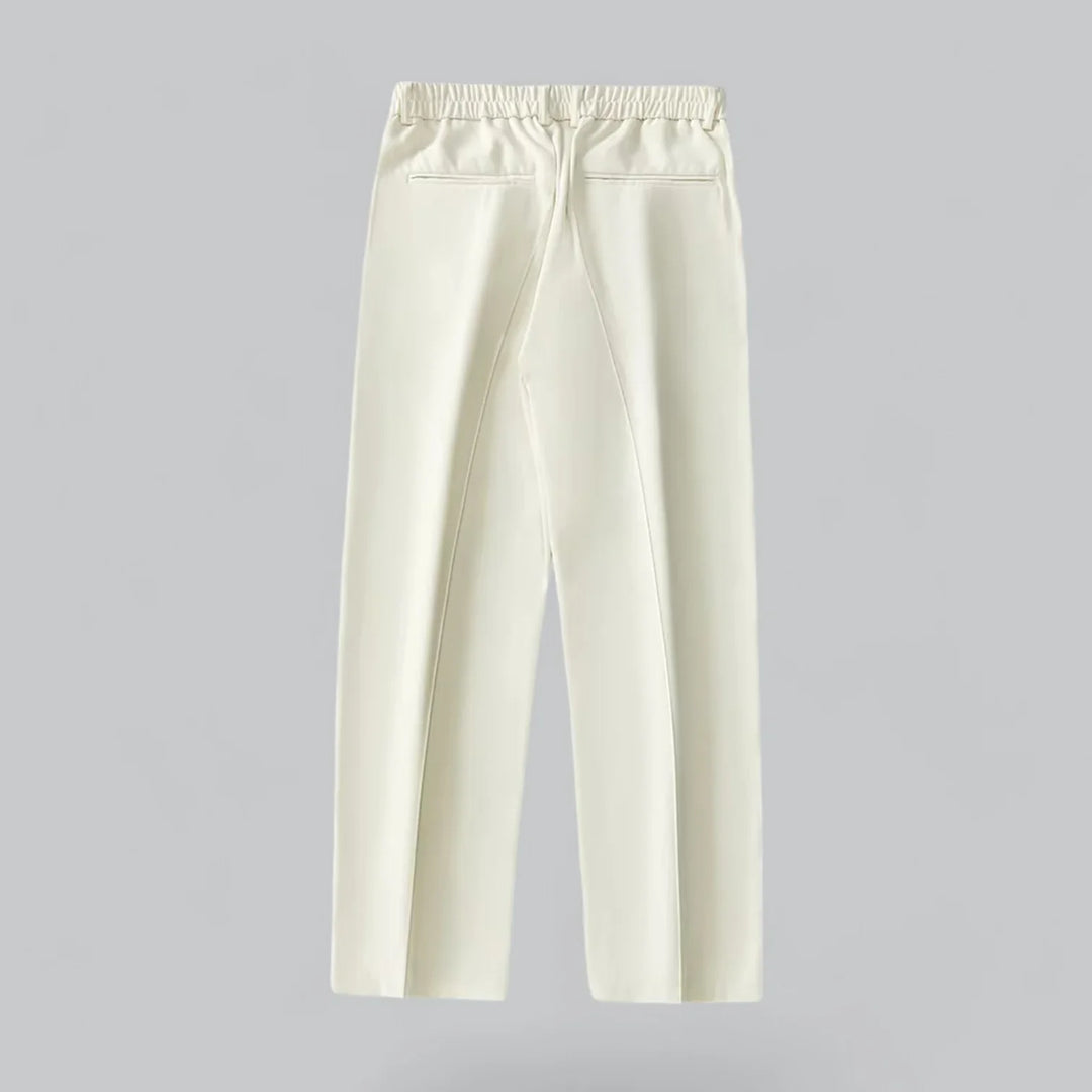 Damián Herenbroek – Rechte Pasvorm met Brede Pijpen voor Verfijnde Stijl