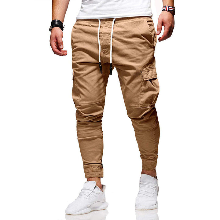 Dexon Heren Cargo Broek – Slim Fit Jogger met Zakdetails en Elastische Boorden