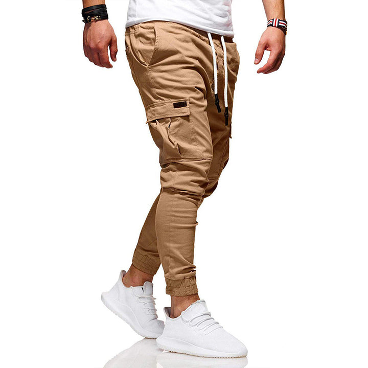 Dexon Heren Cargo Broek – Slim Fit Jogger met Zakdetails en Elastische Boorden