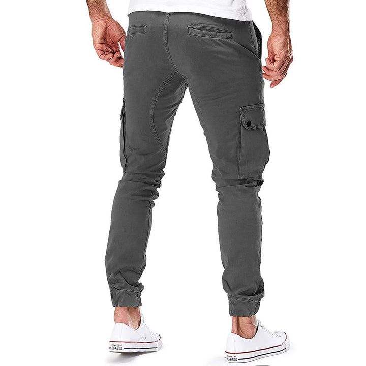 Dexon Heren Cargo Broek – Slim Fit Jogger met Zakdetails en Elastische Boorden