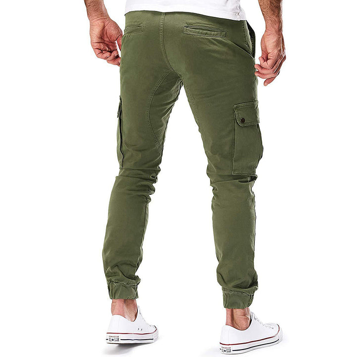 Dexon Heren Cargo Broek – Slim Fit Jogger met Zakdetails en Elastische Boorden
