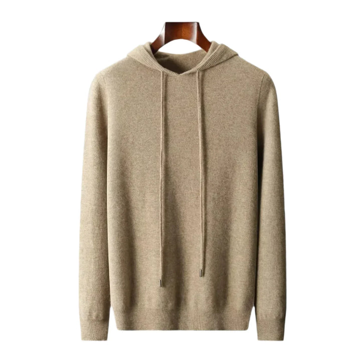Shandon - Comfortabele Heren Hoodie van Zachte Wol met Minimalistisch Design
