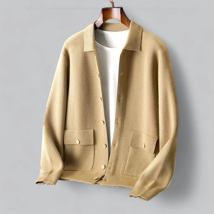 Corbin Cashmere Vest – Luxe Herenvest van Cashmere en Merinowol