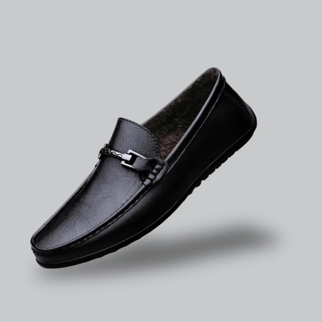 Dorian Leren Loafers – Elegante Herenschoenen met Luxe Afwerking