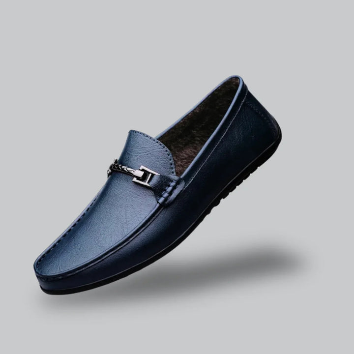 Dorian Leren Loafers – Elegante Herenschoenen met Luxe Afwerking
