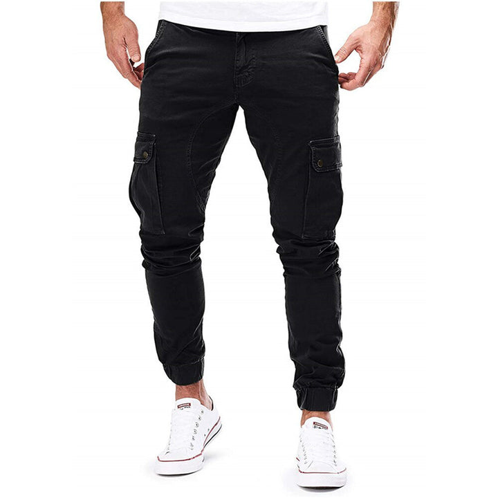 Dexon Heren Cargo Broek – Slim Fit Jogger met Zakdetails en Elastische Boorden
