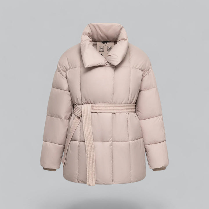 Olexia Winterjas – Stijlvolle Damesjas met Ceintuur en Duurzame Warmte