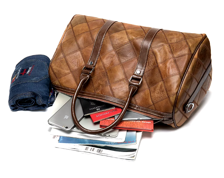 Darian Leren Weekendtas – Stijlvolle Reistas