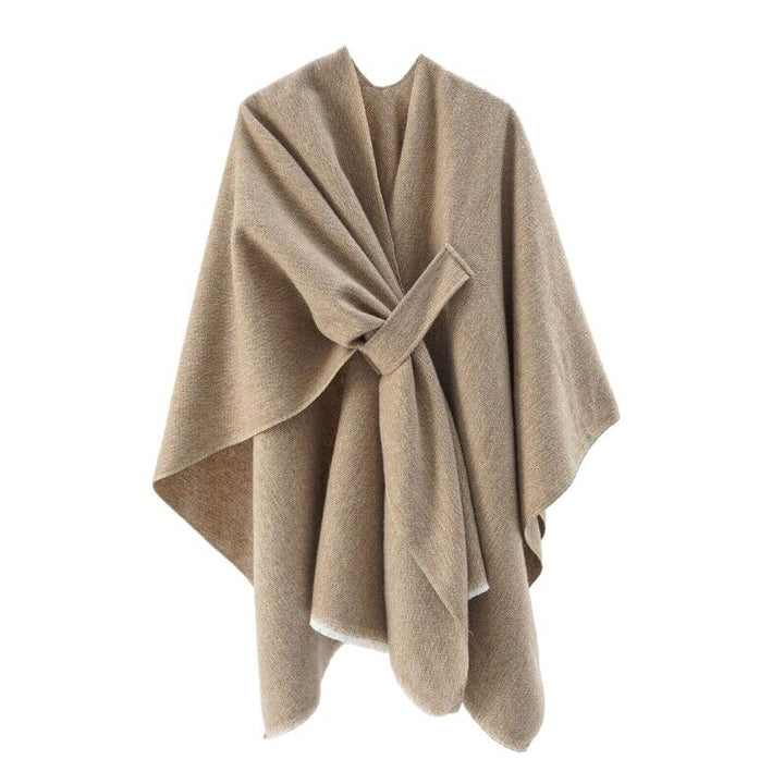 Celeste Poncho – Stijlvolle Comfortabele Damesponcho voor Herfst en Lente