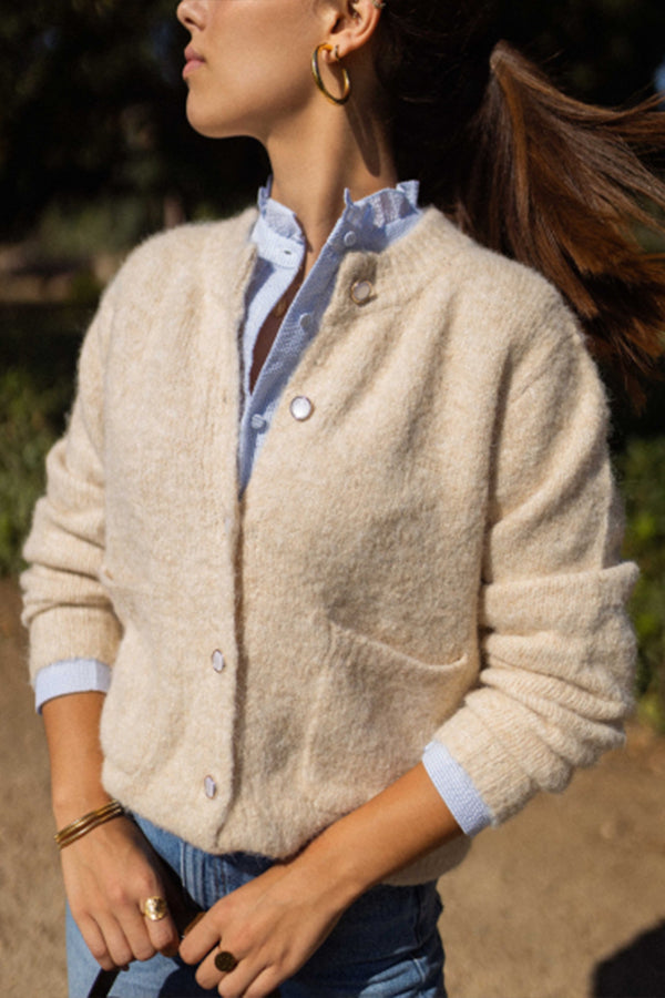 Lorencia Dames Cardigan – Tijdloos Vest met Comfortabele Pasvorm