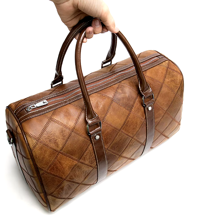 Darian Leren Weekendtas – Stijlvolle Reistas