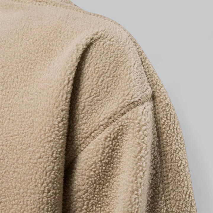 Daelric Trui – Warmte en Stijl in Lamswol Fleece