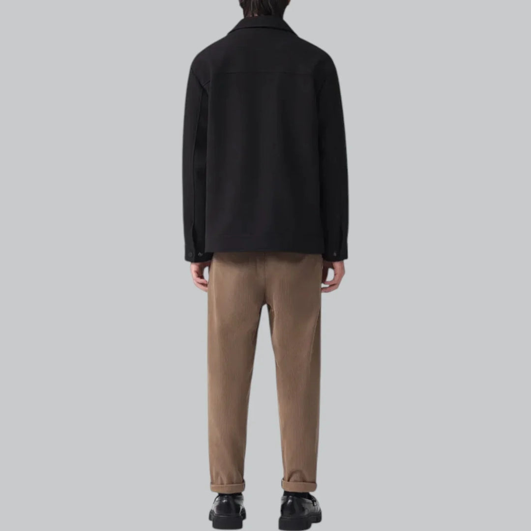 Eldric Smart Harrington Overshirt – Tijdloze Klasse met Modern Comfort