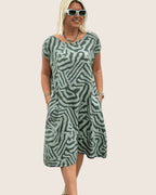 Lysanne | Robe légère à col rond
