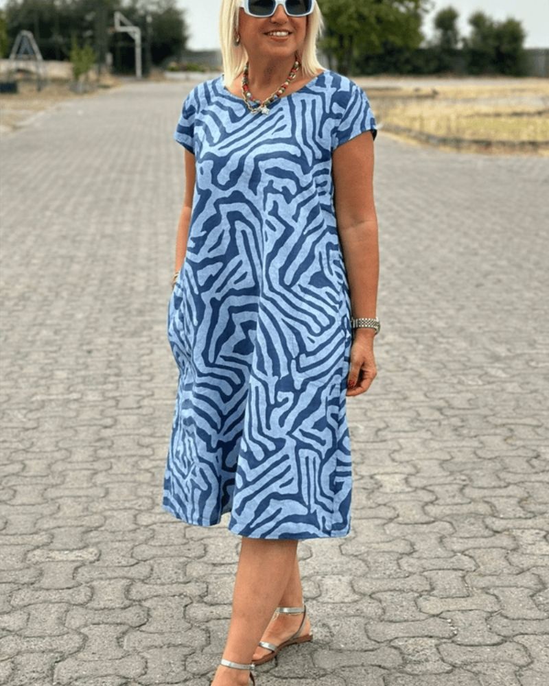 Lysanne | Robe légère à col rond