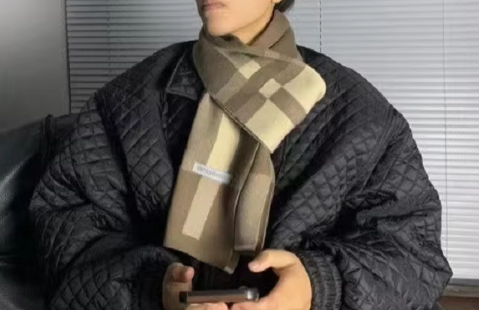 Lennox Heren Sjaal – Elegante Sjaal met Ruitpatroon en Comfortabele Warmte