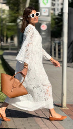 Luana | Robe en Dentelle Élégante avec Doublure