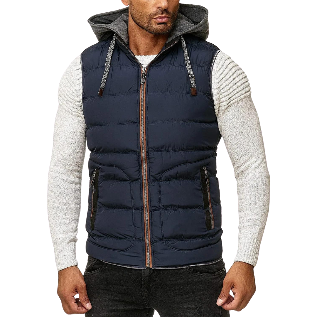 Vaughn – Lente Bodywarmer Voor Heren Met Lichtgewicht Warmte Voor Wisselvallig Weer