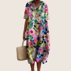 Nicole | Robe d’Été à Fleurs