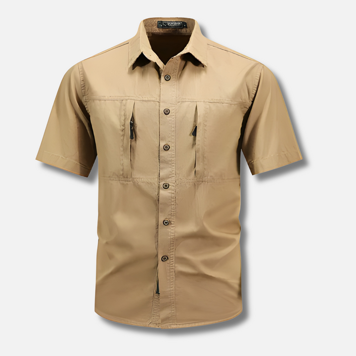 Vincent – Tactisch Heren Shirt met Korte Mouwen voor Outdoor en Avontuur