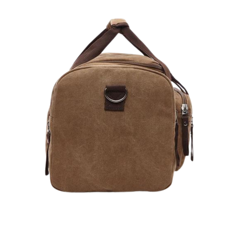 Frederik Canvas Reistas – Stevige Weekendtas met Meerdere Vakken