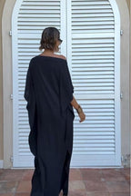 Calyra | Robe Caftan Fluide Asymétrique