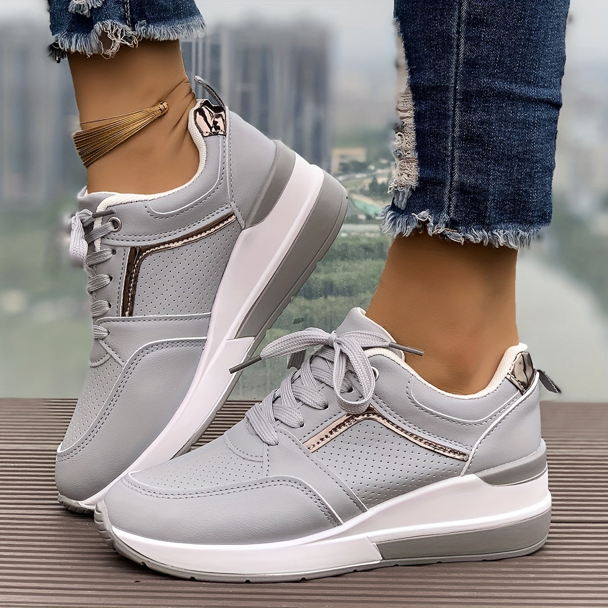 Eva | Baskets confort à semelle Stability+