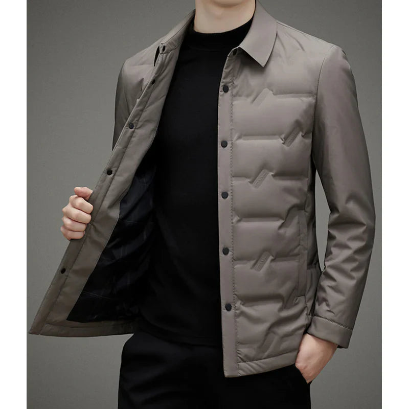 Bryce Klassieke Herenjas – Verfijnde Stijl voor Elke Gelegenheid