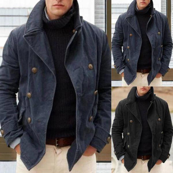 Finnian Dubbelrijig Herenjack – Klassiek Jack met Slanke Pasvorm