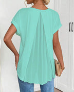 Elira | T-shirt Fluide à Col V