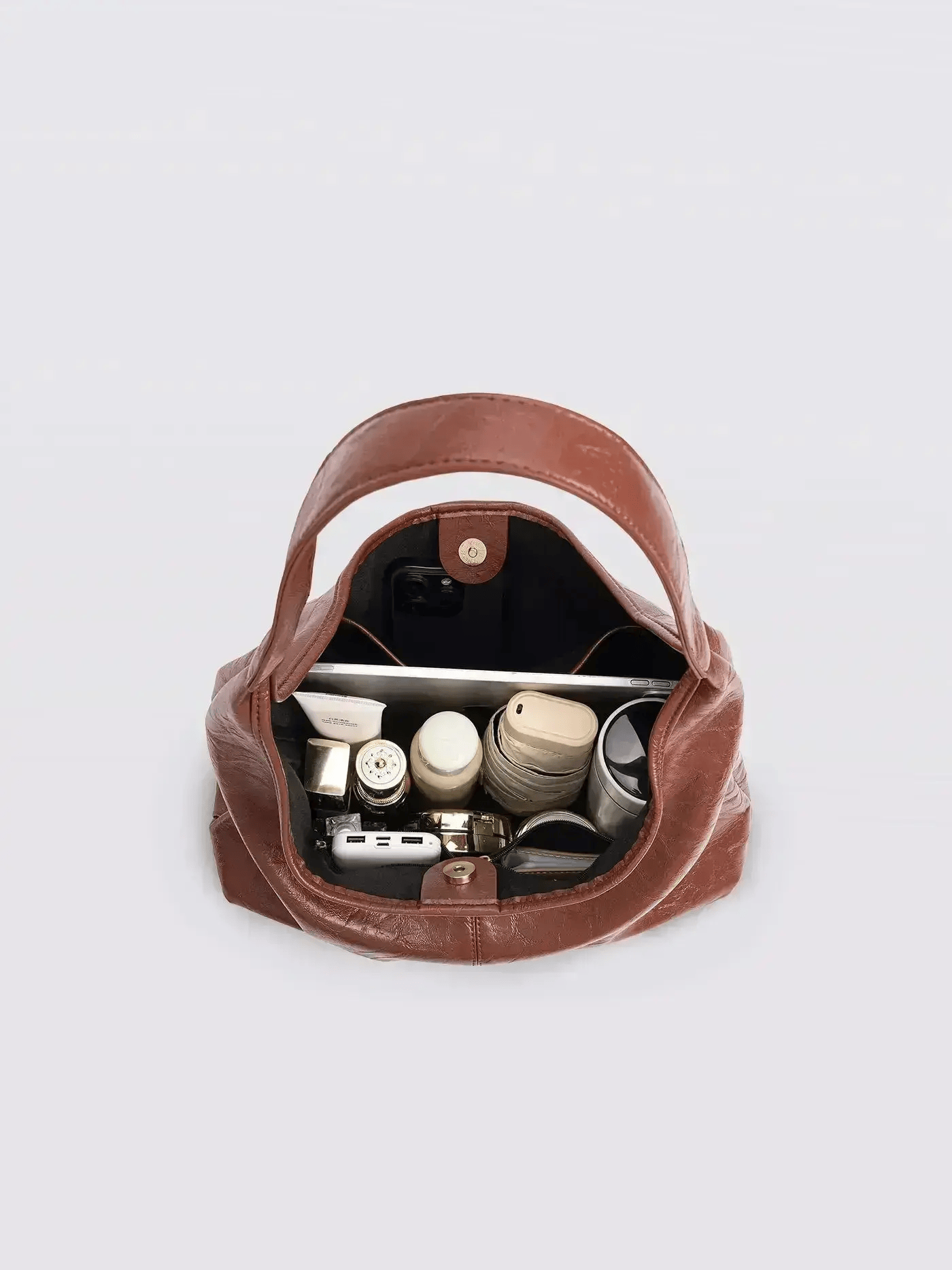 Camille | Sac cabas en cuir effet vieilli
