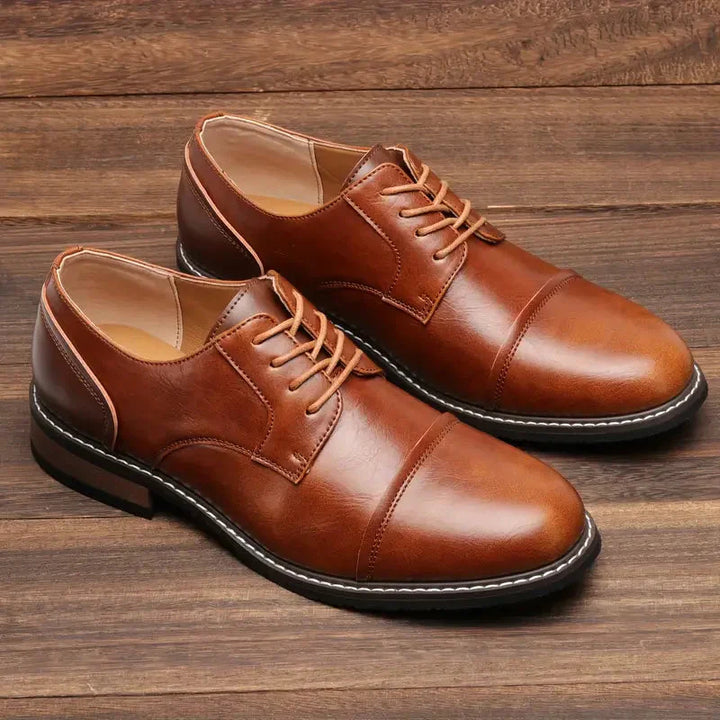 Gallant Heren Derbyschoenen – Vintage Nette Schoenen met Klassiek Design en Comfortabele Pasvorm