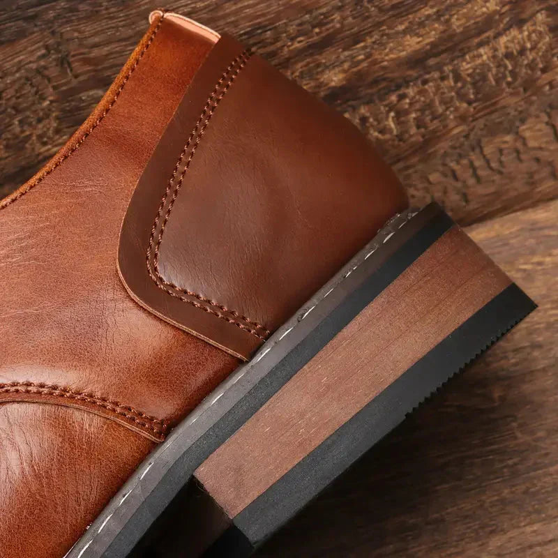 Gallant Heren Derbyschoenen – Vintage Nette Schoenen met Klassiek Design en Comfortabele Pasvorm