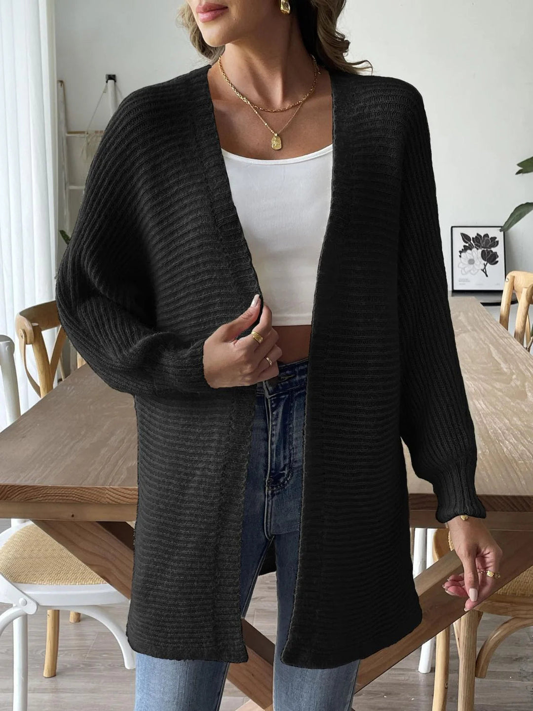 Clementine - Trendy Vest Voor Dames In Cardigan Stijl