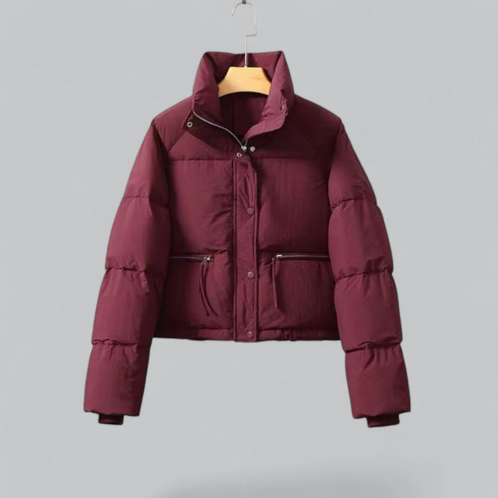 Sylvara Padded Jas – Tijdloze Damesjas met Elegante Pasvorm