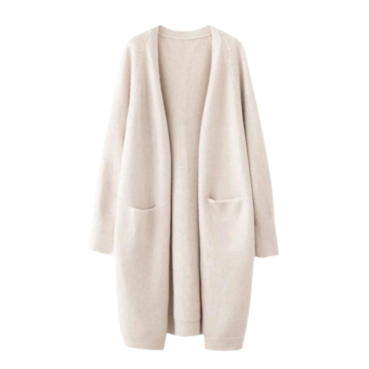 Wallie Cardigan – Oversized Lange Cardigan van Zachte Luxe Stoffen