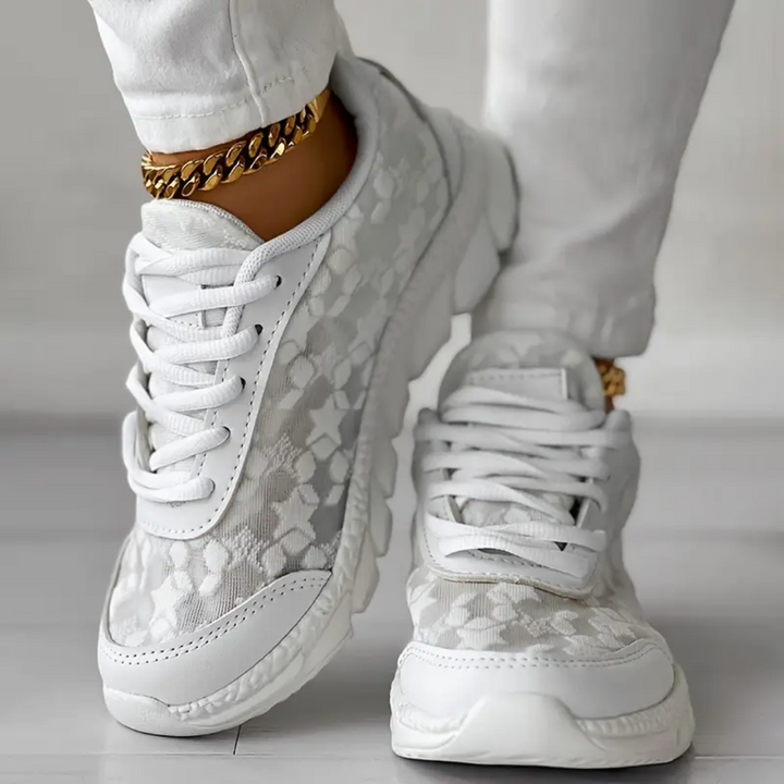 Zerina Strik Sneakers Dames – Elegante Sneakers met Duurzaam Design