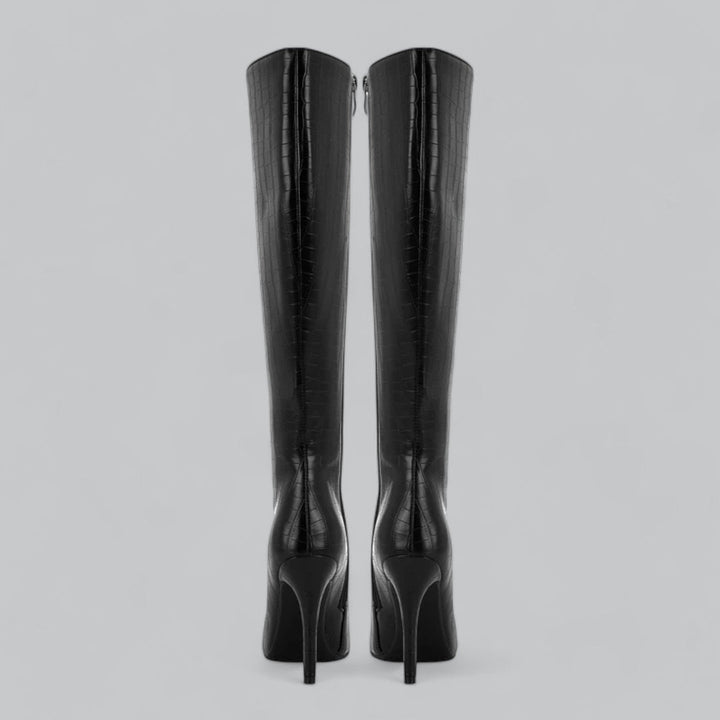 Roselyn Kniehoge Laarzen – Gedurfd en Elegant